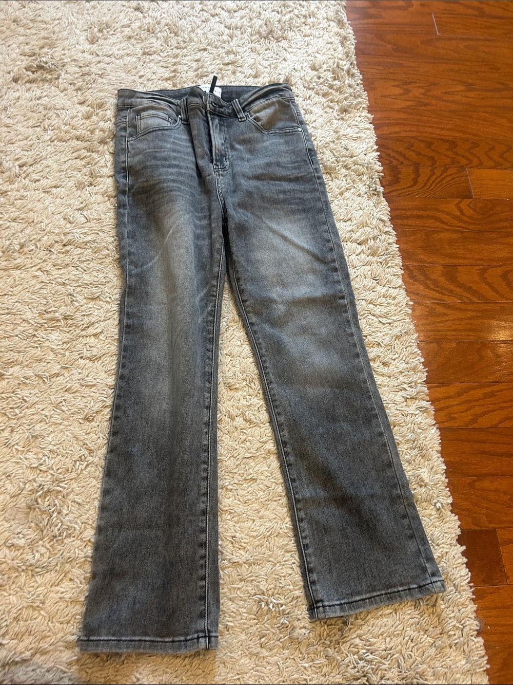 Gray Risen Bootcut Jeans